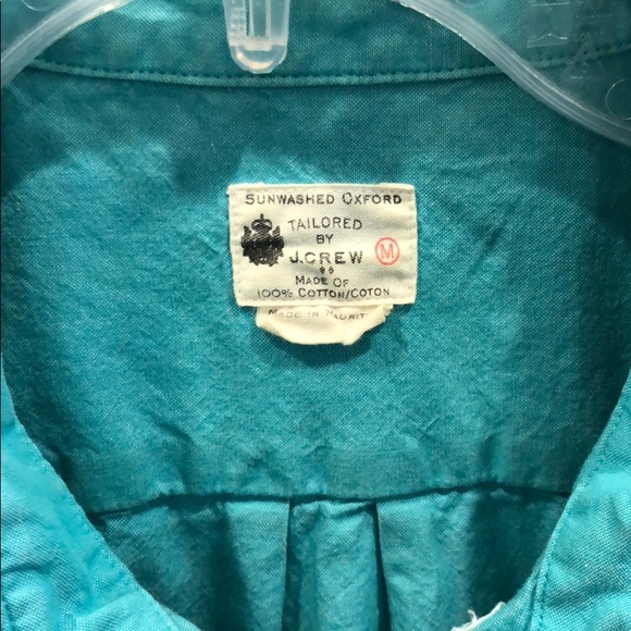 Jcrew half button down short sleeve size medium - Picture 3 of 4